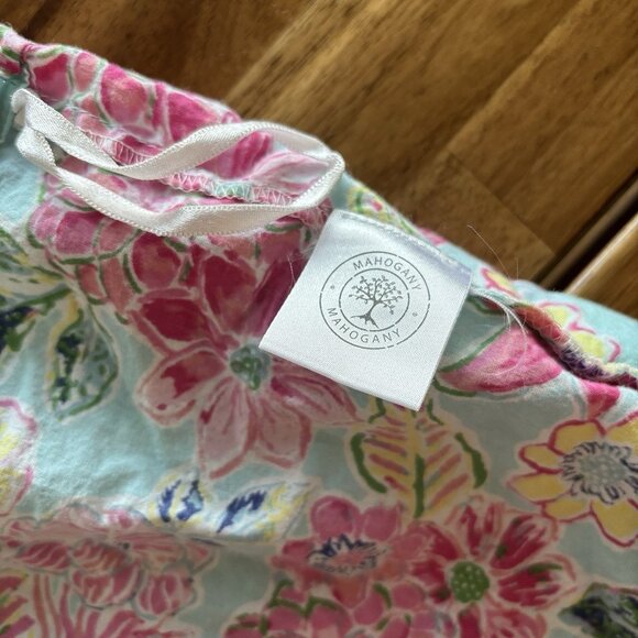 Crafted by Mahogany Pajama Shorts ONLY Womens M Floral Tropical Boho Sleepwear - Picture 5 of 11